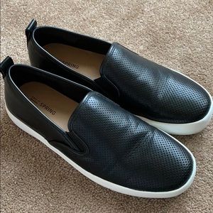 Slide on sneakers (used once)